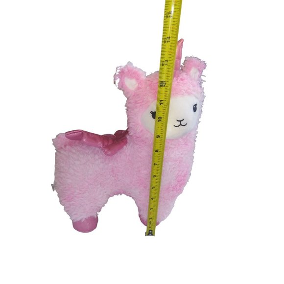 FAO Schwarz Pink Llamacorn Stuffed Animal Glow Brights Winged Llamacorn Plush - Picture 12 of 12
